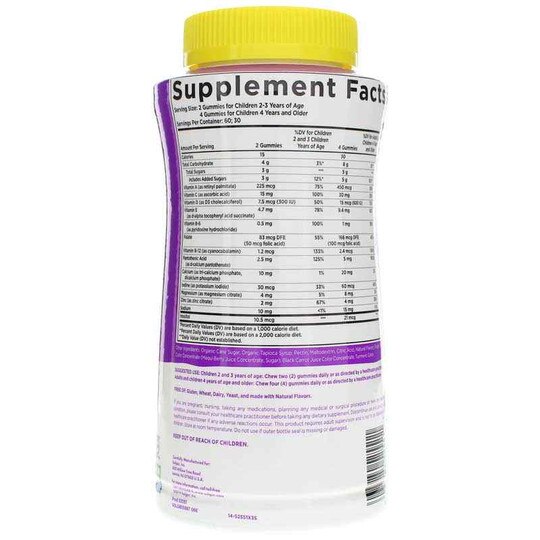 U-Cubes Children's Multivitamin & Mineral Gummies, SLG